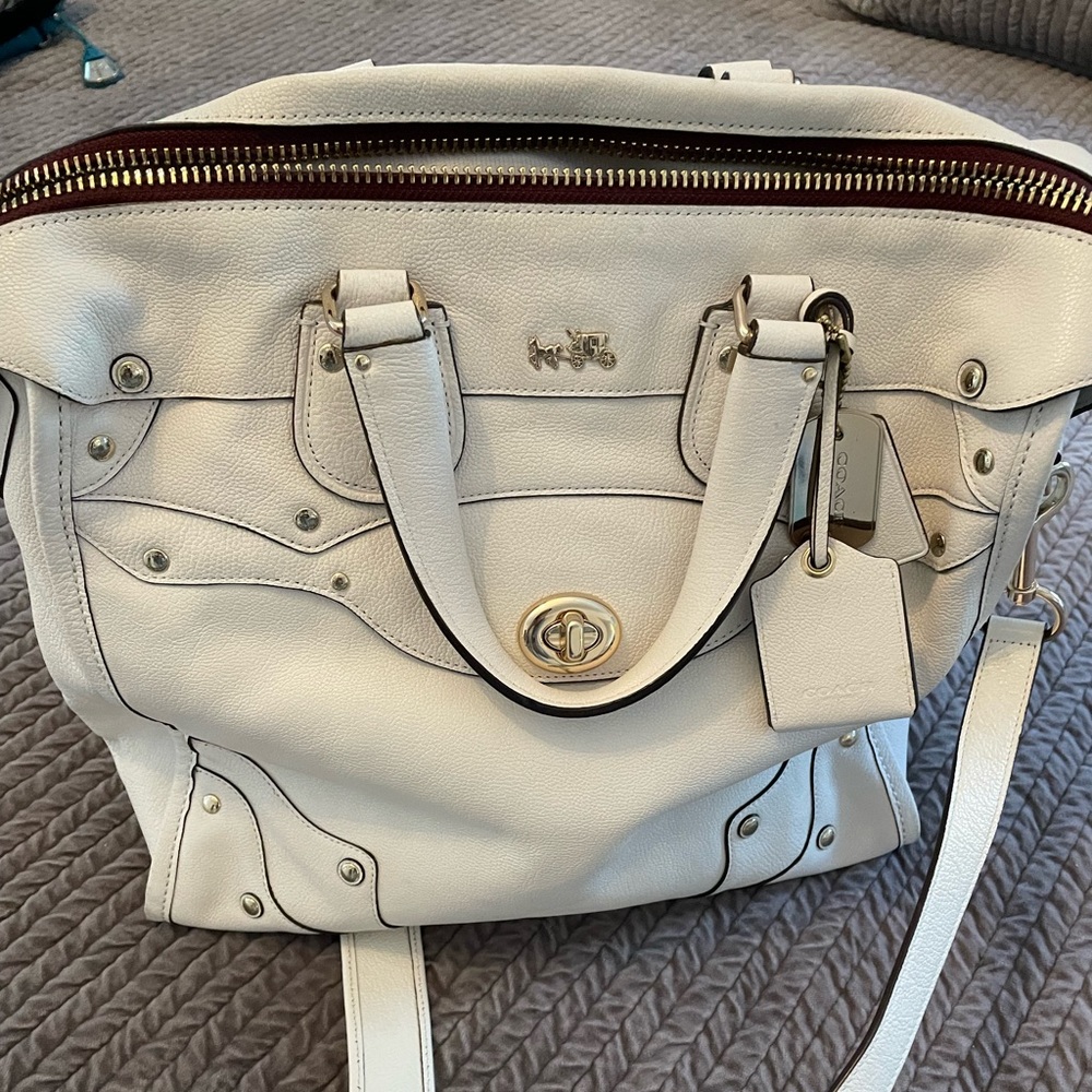 Coach Top Handle Tote with shoulder Strap